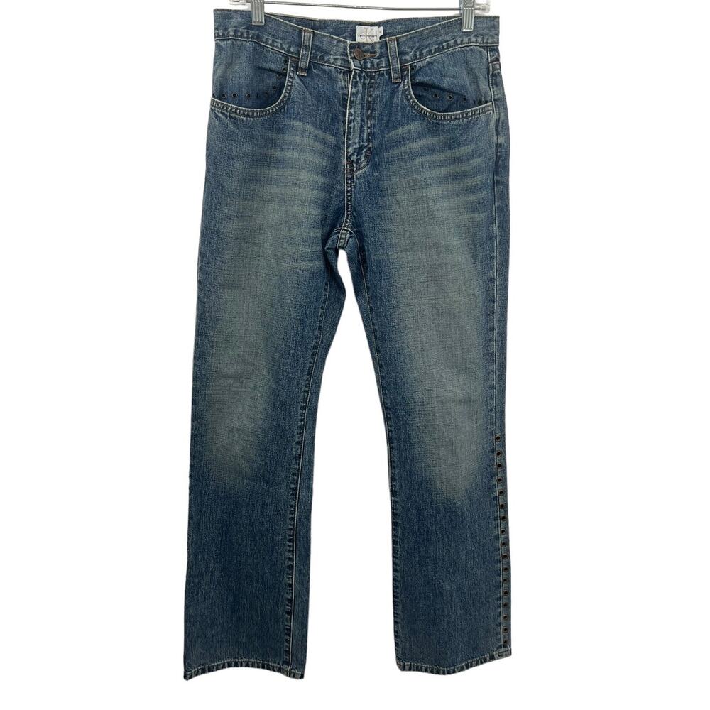 CALVIN KLEIN JEANS Metal Accent Jeans SZ 6